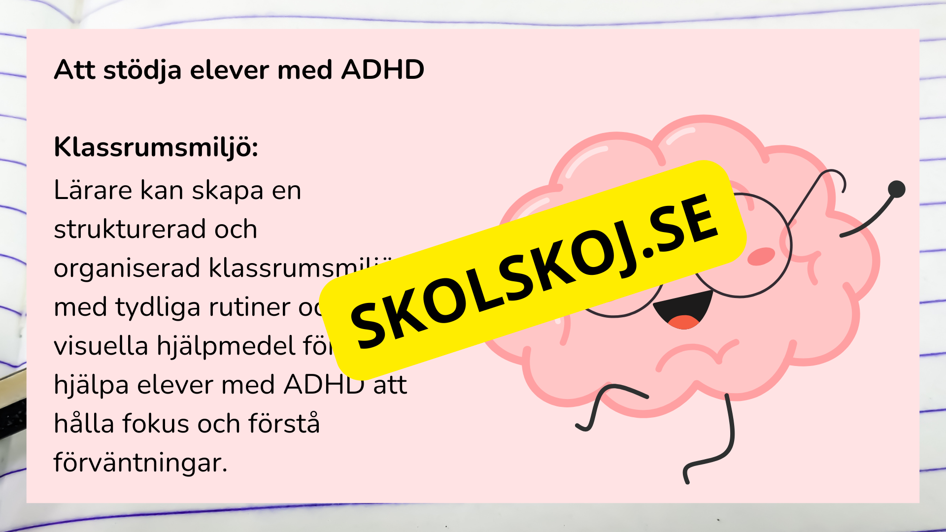 Neurodiversitet, socialt och emotionellt lärande (SEL) och inkludering + frågor