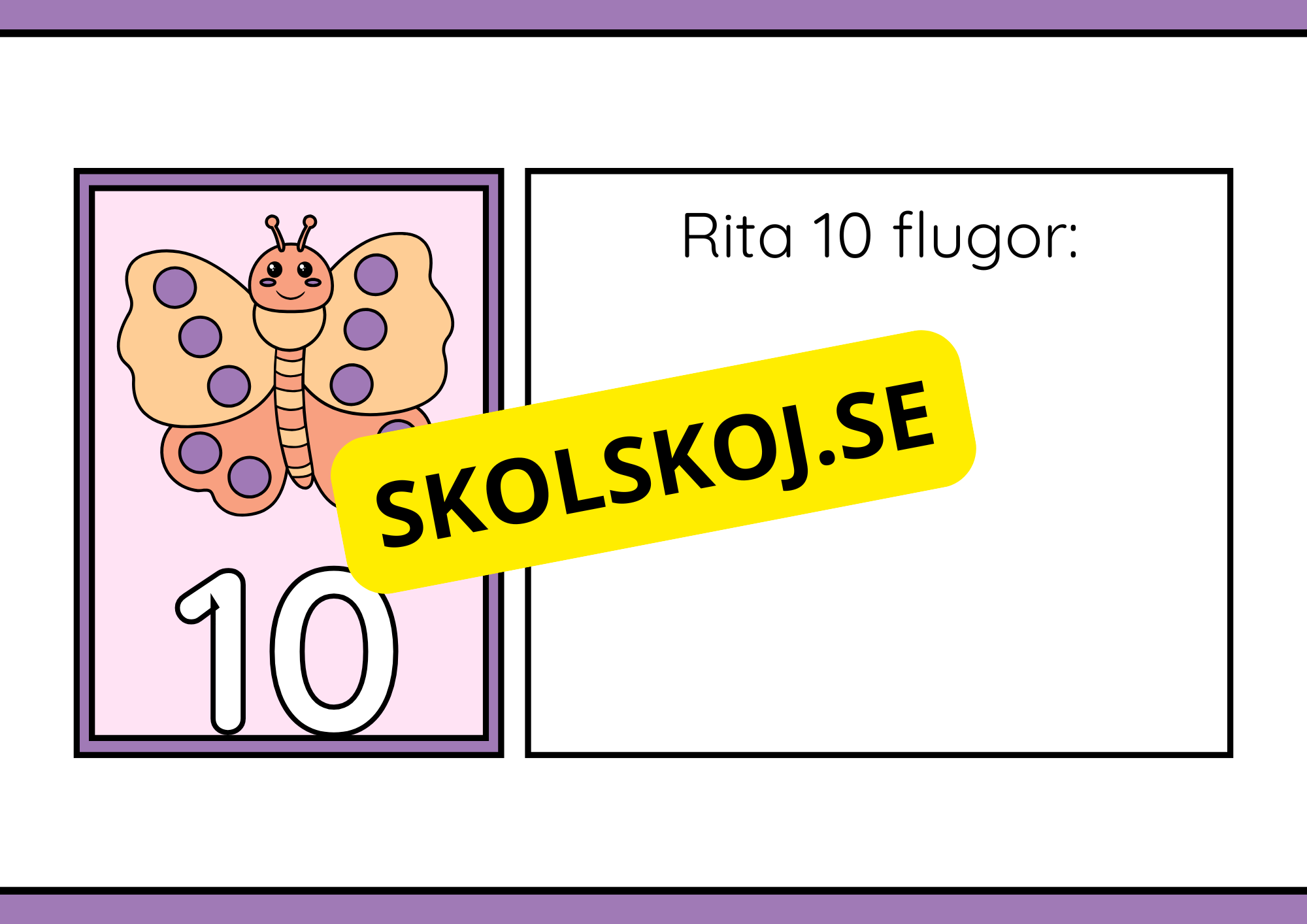 Vi räknar till 10 - Häfte