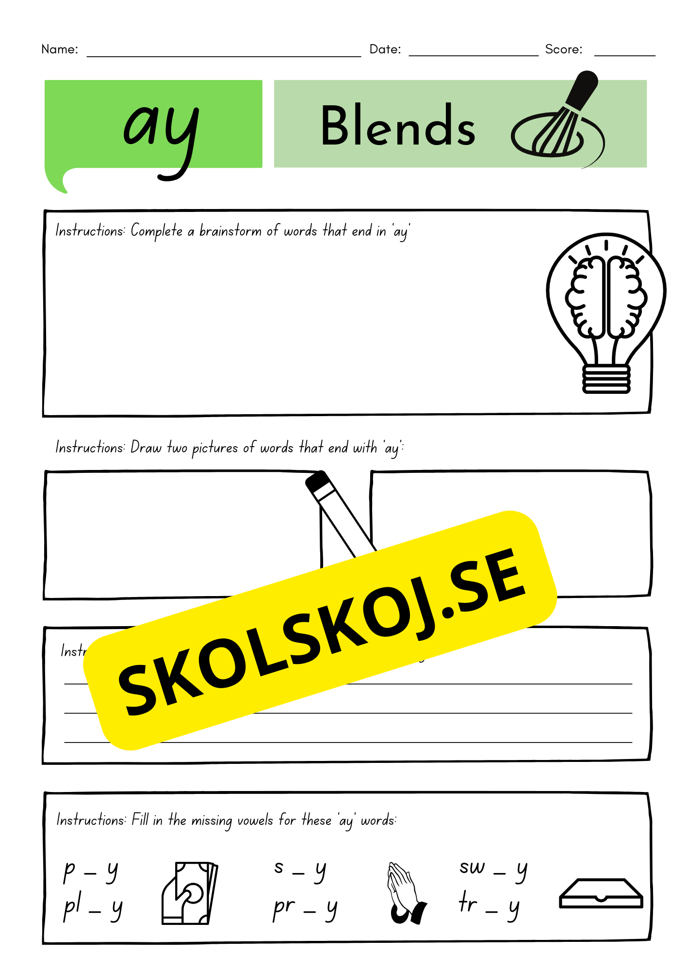Word blends - Engelska