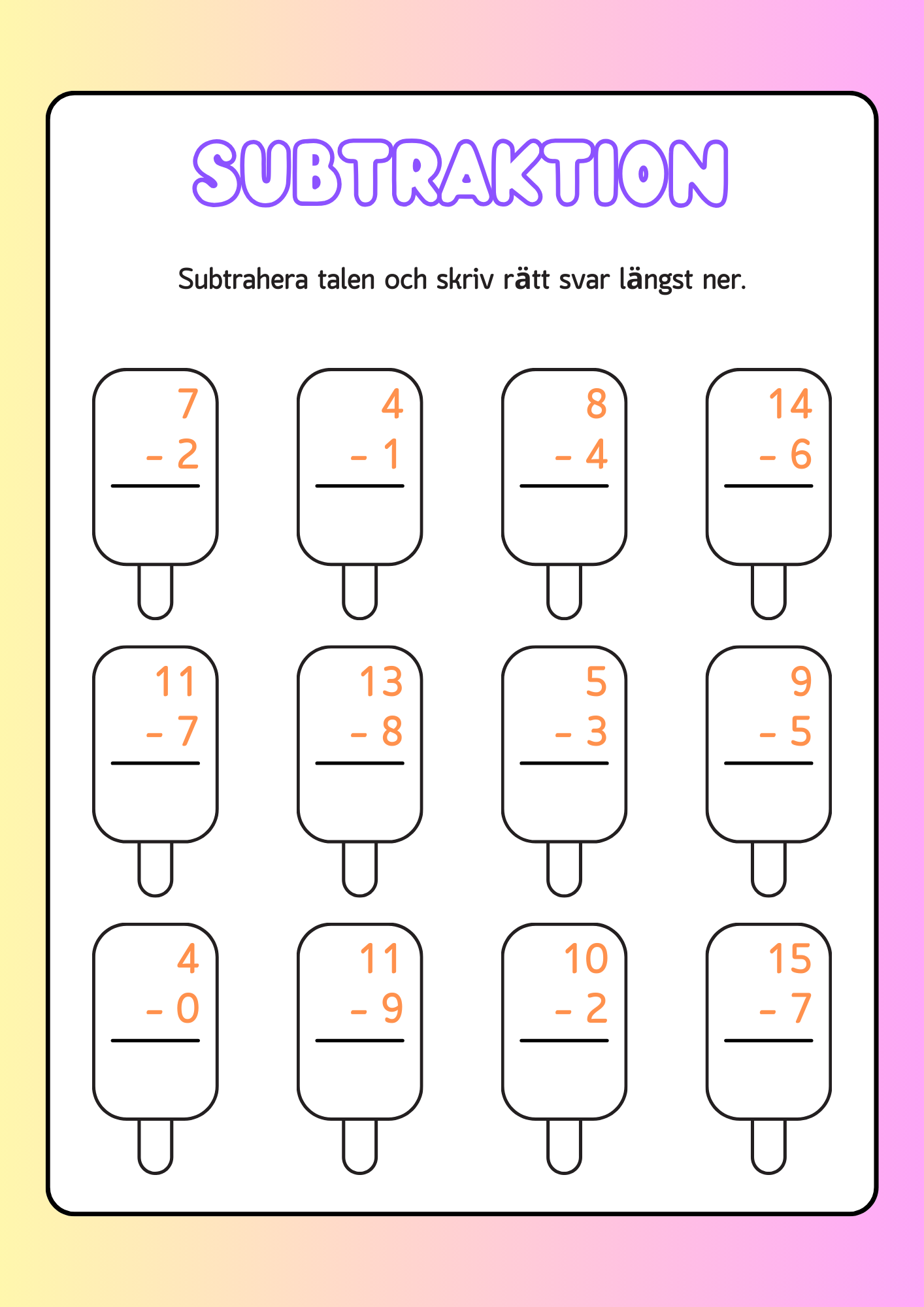 Min nya sommarbok