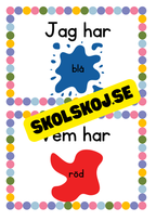Jag har vem har - Tema färger
