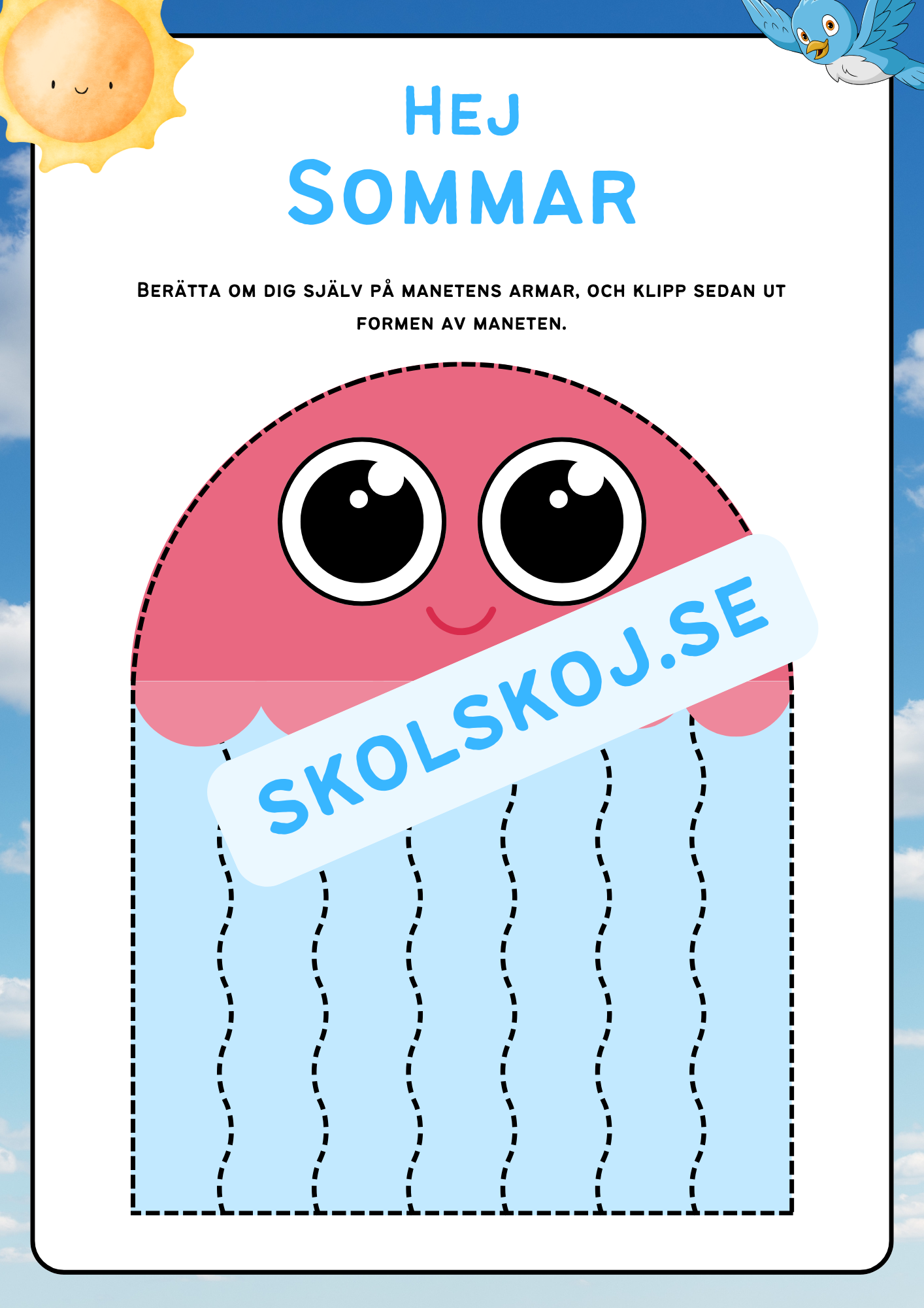 Hej sommar - Aktivitetsbok