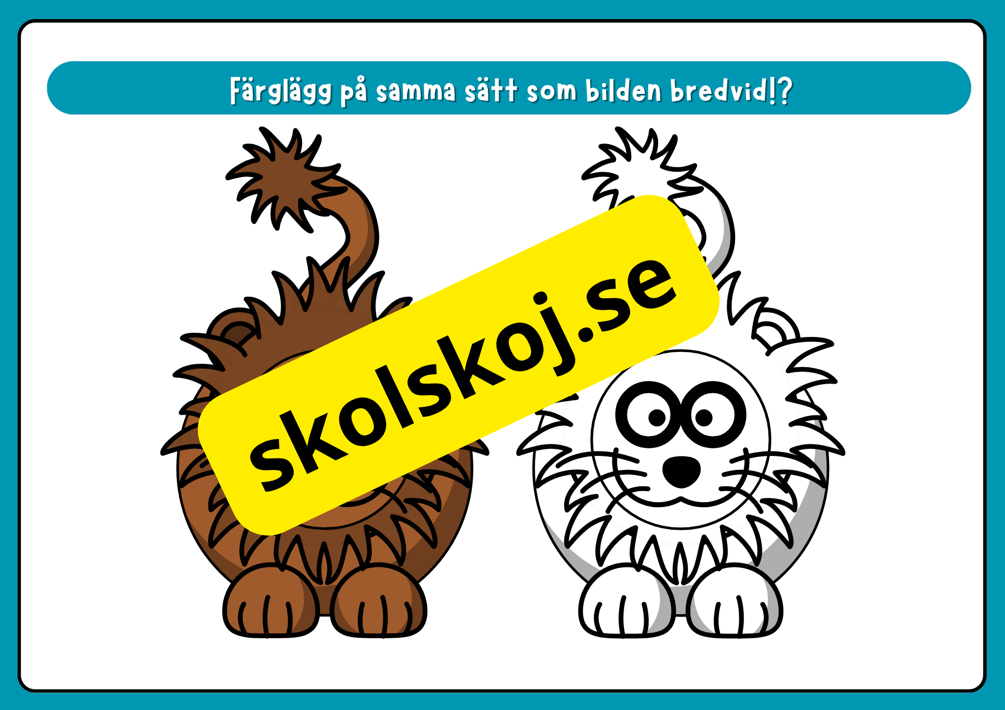 Rolig skrivträning - Förskola - Åk 2