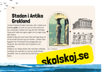 Antika Grekland - Fakta + frågor - Årskurs 4 - 9