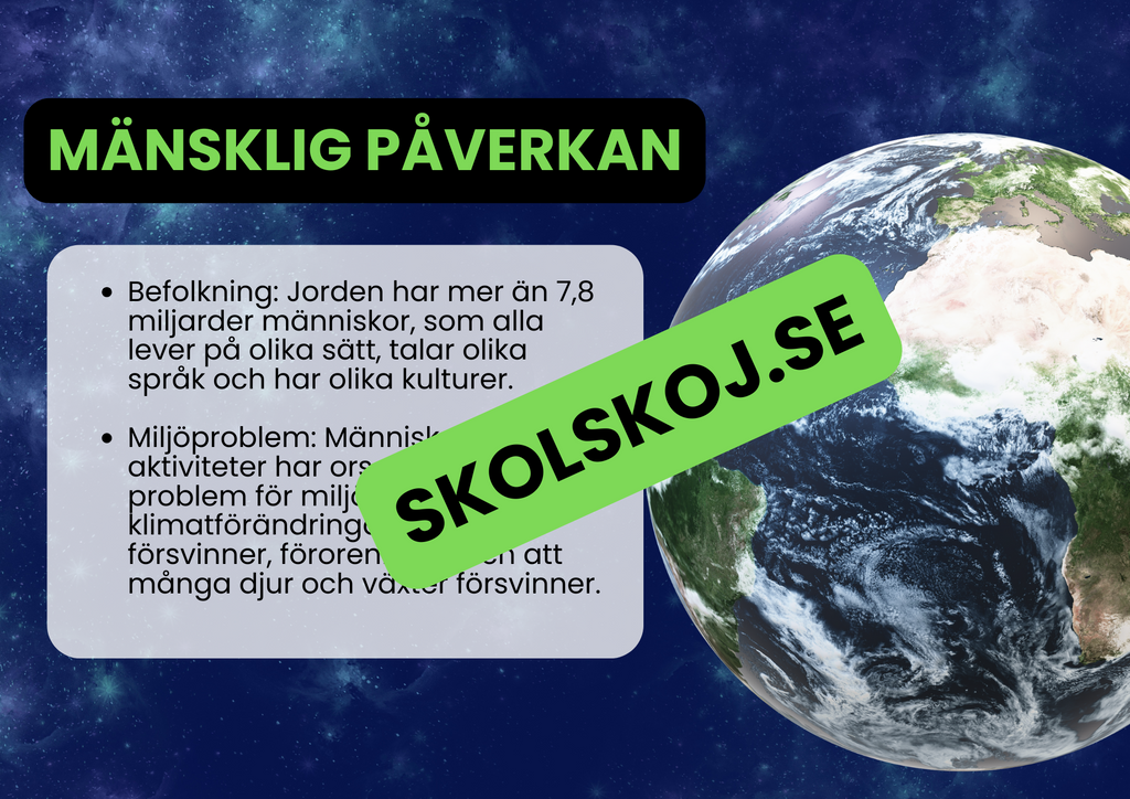 Jorden - Vårt hem - Utforska jorden