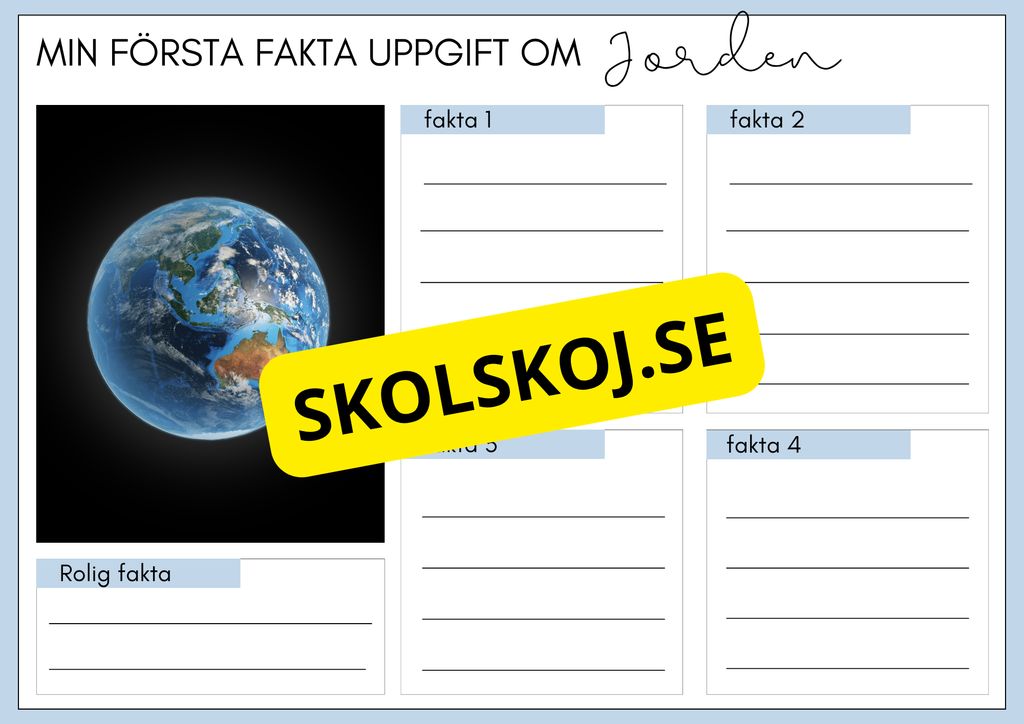 Upptäck solsystemet och skapa din egen planet