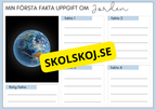 Upptäck solsystemet och skapa din egen planet