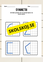 Symmetri - Blandade uppgifter