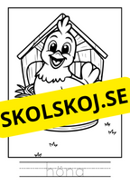 Bondgårdsdjur - Målarbok