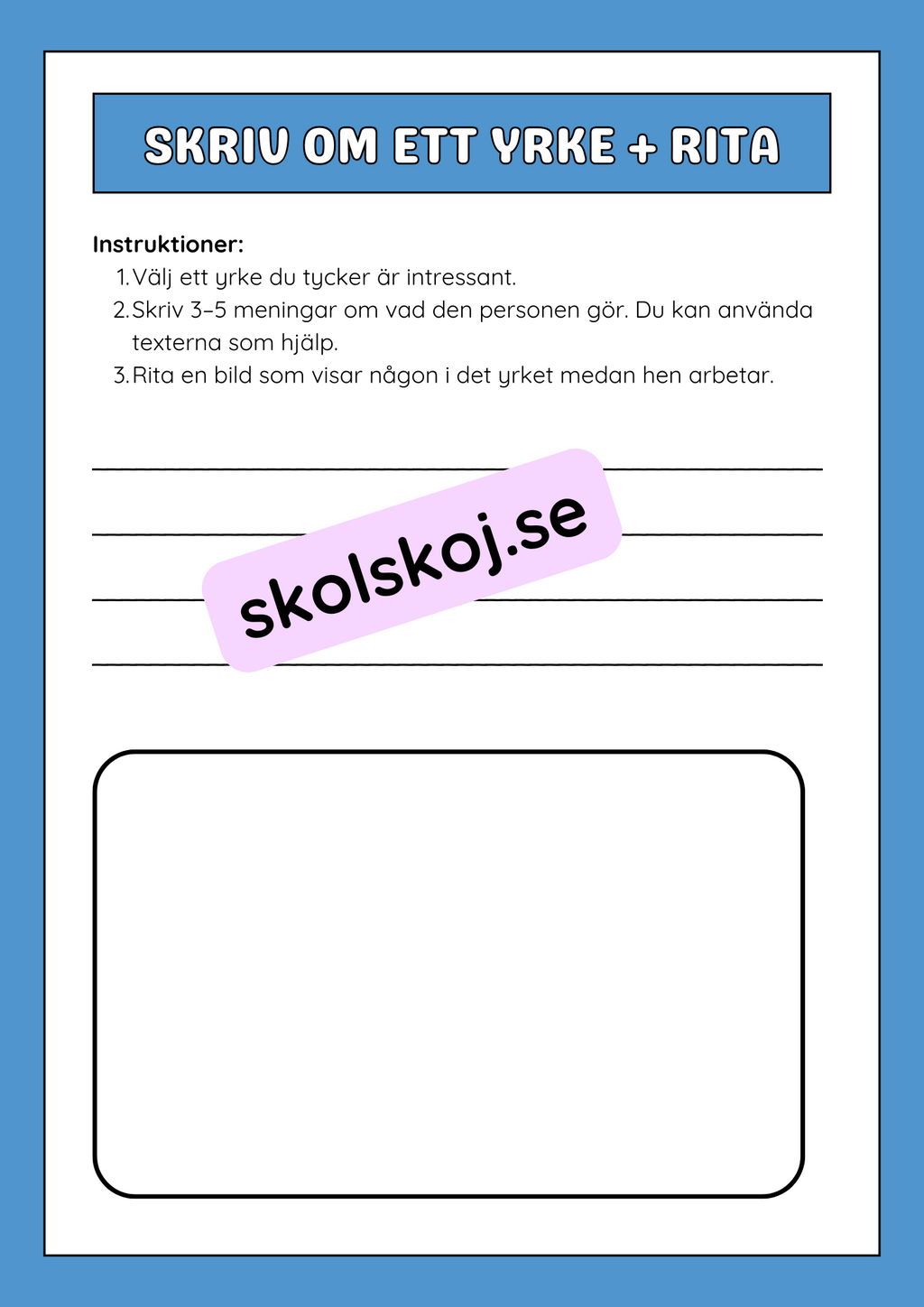 Viktiga yrken i samhället