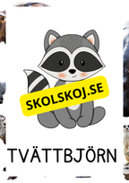 Vilda djur - Bildkort