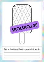 Glass - Mönsterbok (23 sidor)