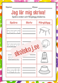 Häfte - Jag lär mig skriva