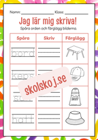 Häfte - Jag lär mig skriva