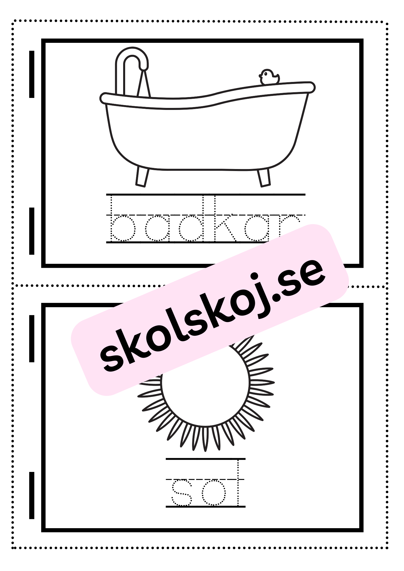 Min skrivbok - Minibok - 40 sidor