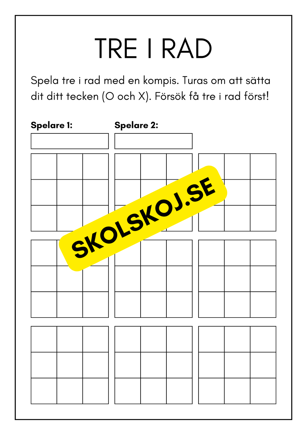 Fröken jag är klar - Blandade uppgifter