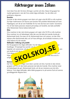 Vad är Islam? - Häfte - Åk 3 - 6