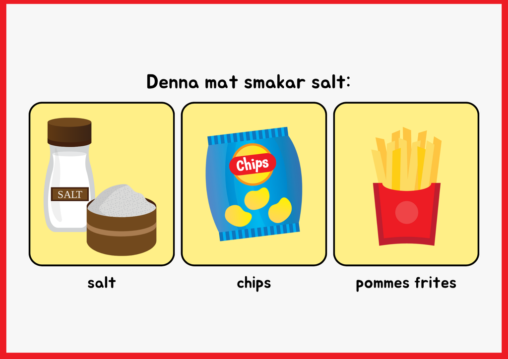 Smaksinnet - Presentation + Frågor (19 sidor)