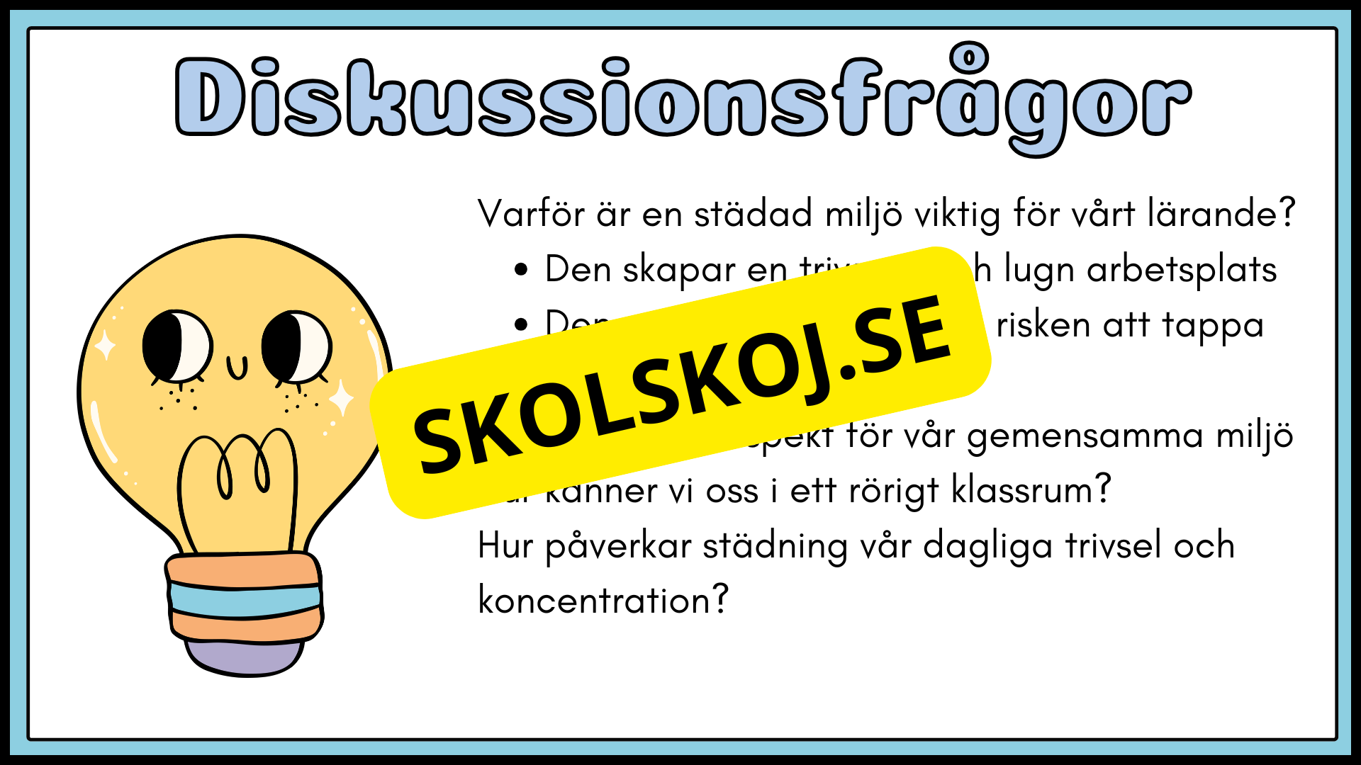 Klassrumsregler - Häfte
