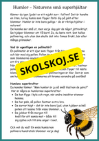 Djur och natur - Årskurs 4 - 6