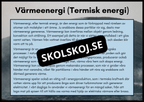 Typer av energi - Häfte - Åk 4 - 6