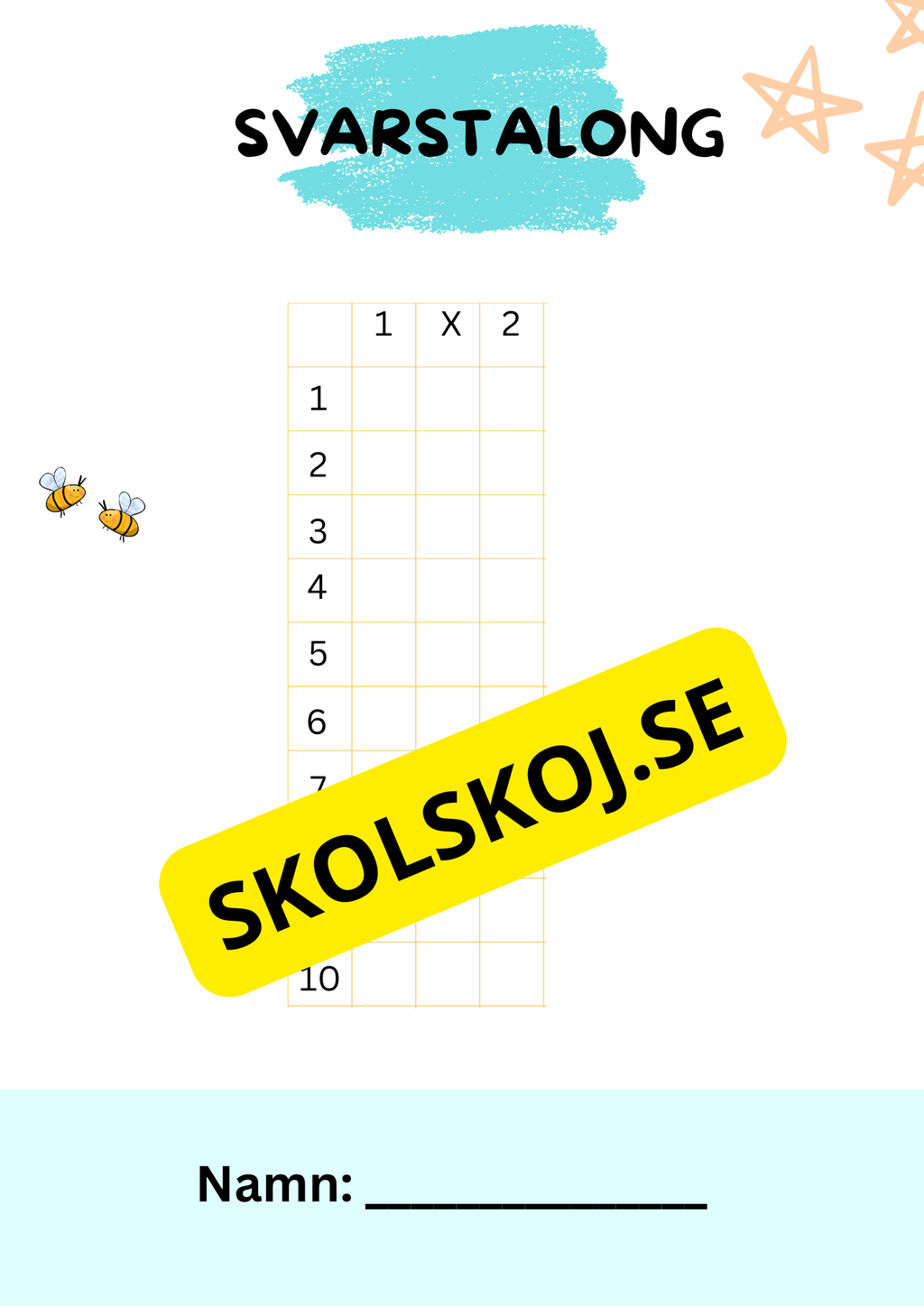 Tipspromenad Valborg + Facit