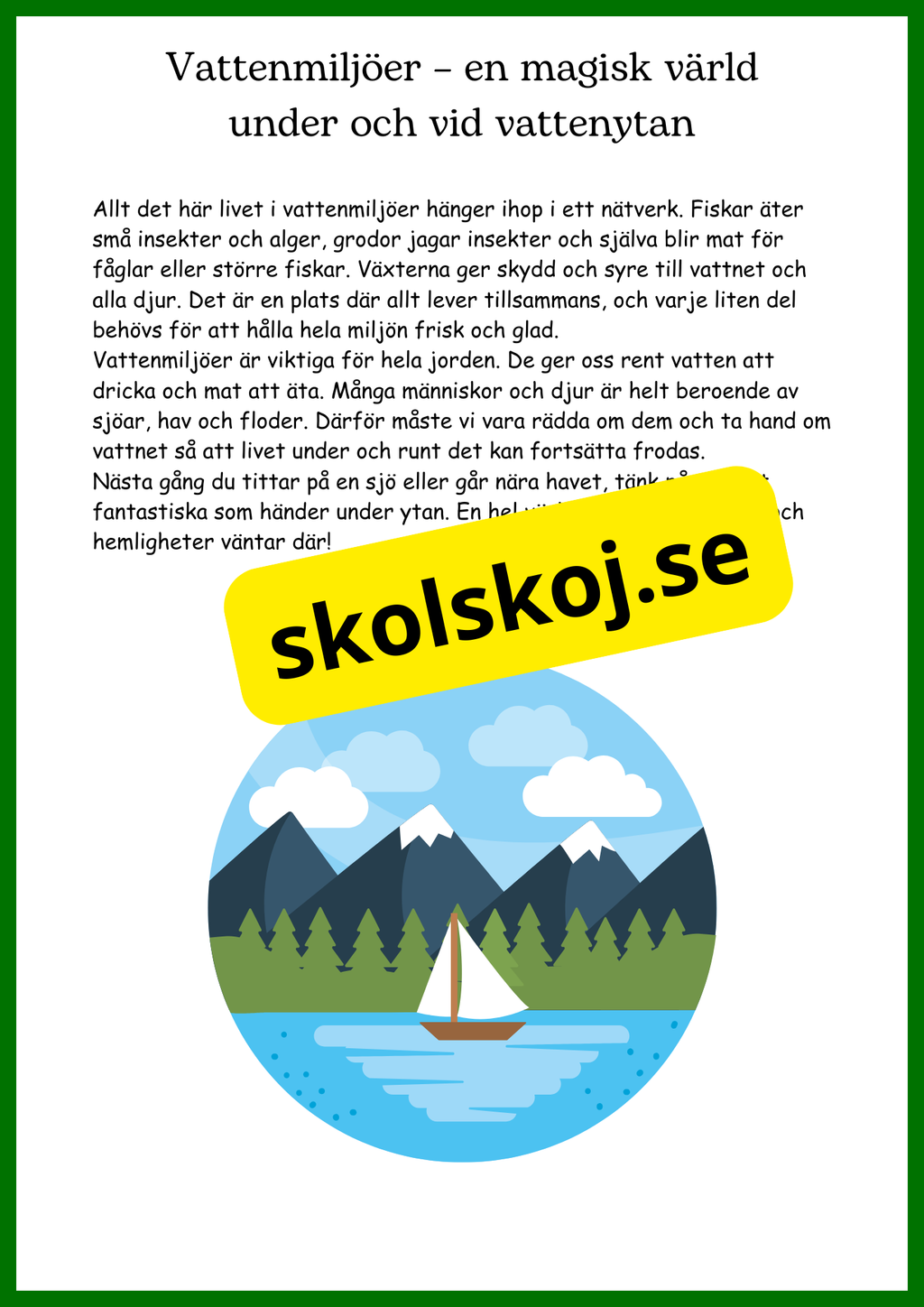 Smart i naturen - Årskurs 4 - 6 (24 - sidor)