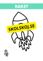 Solsystemet - Akvarellmålning
