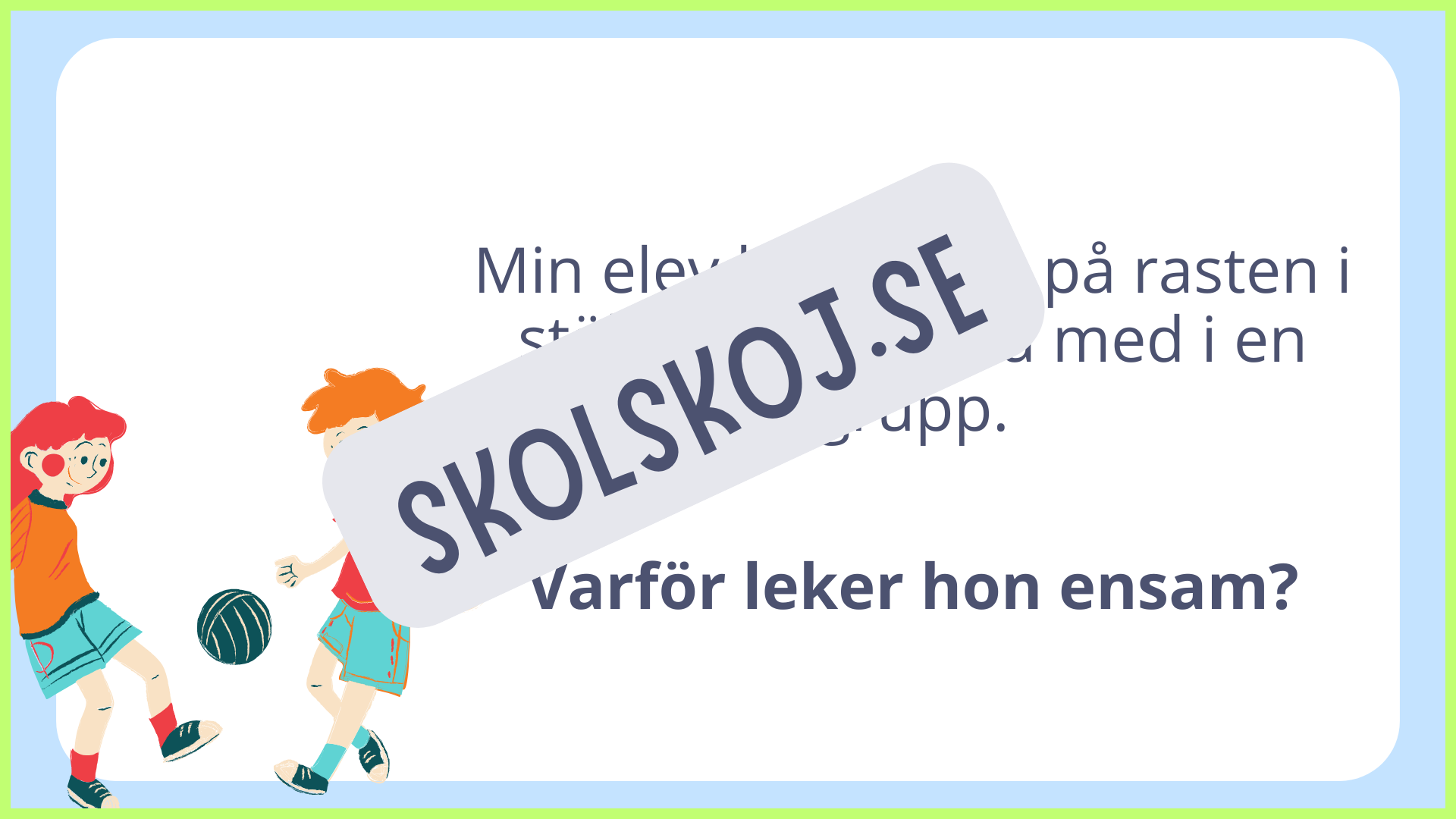 Vad är autism - Presentation