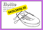 Fordon - Målarbok och fakta