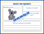 Skriv om djuret - Häfte