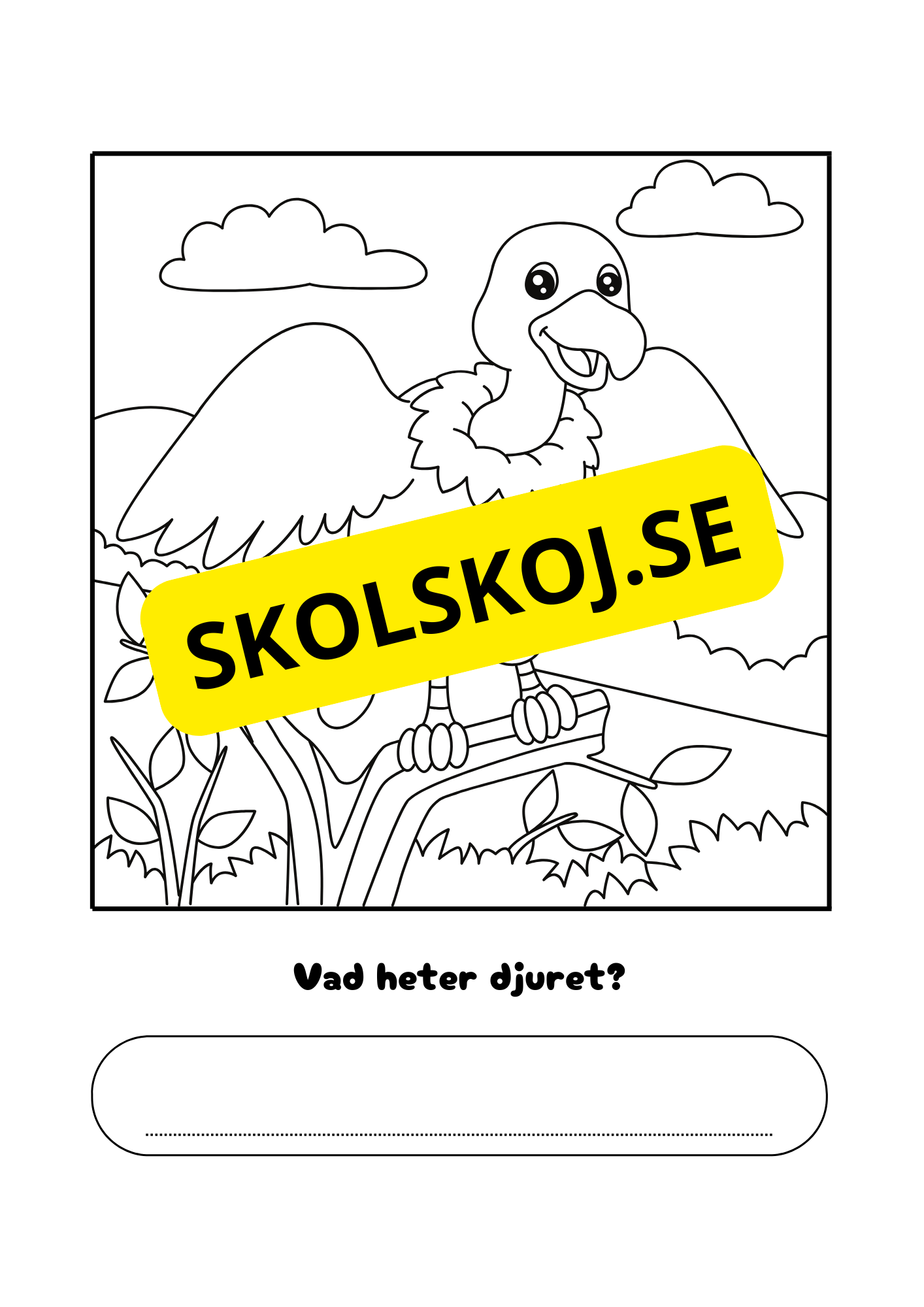 Vad heter djuret?