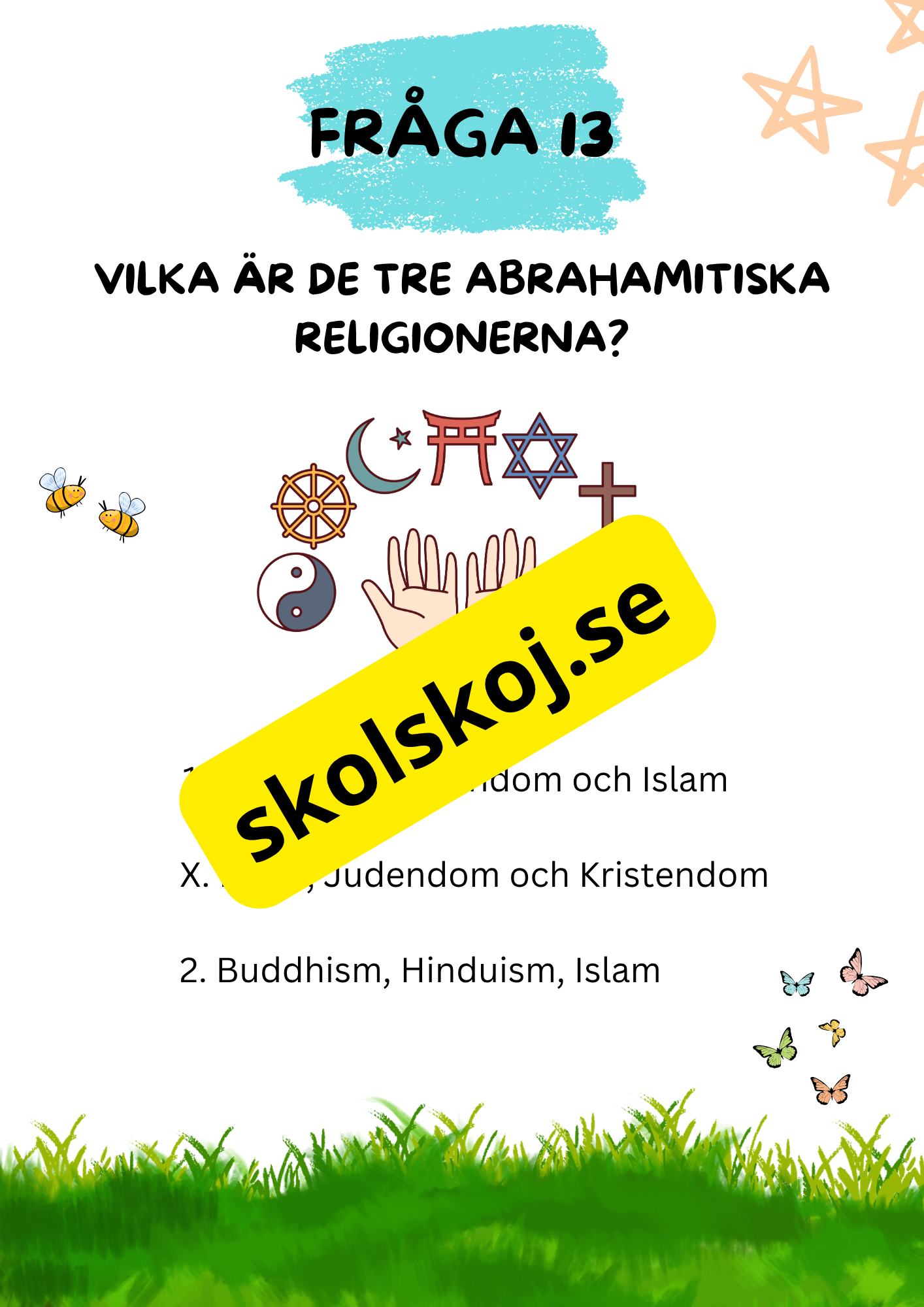 Tipspromenad - Årskurs 5 - Skolstart