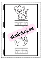 Min skrivbok - Minibok - 40 sidor