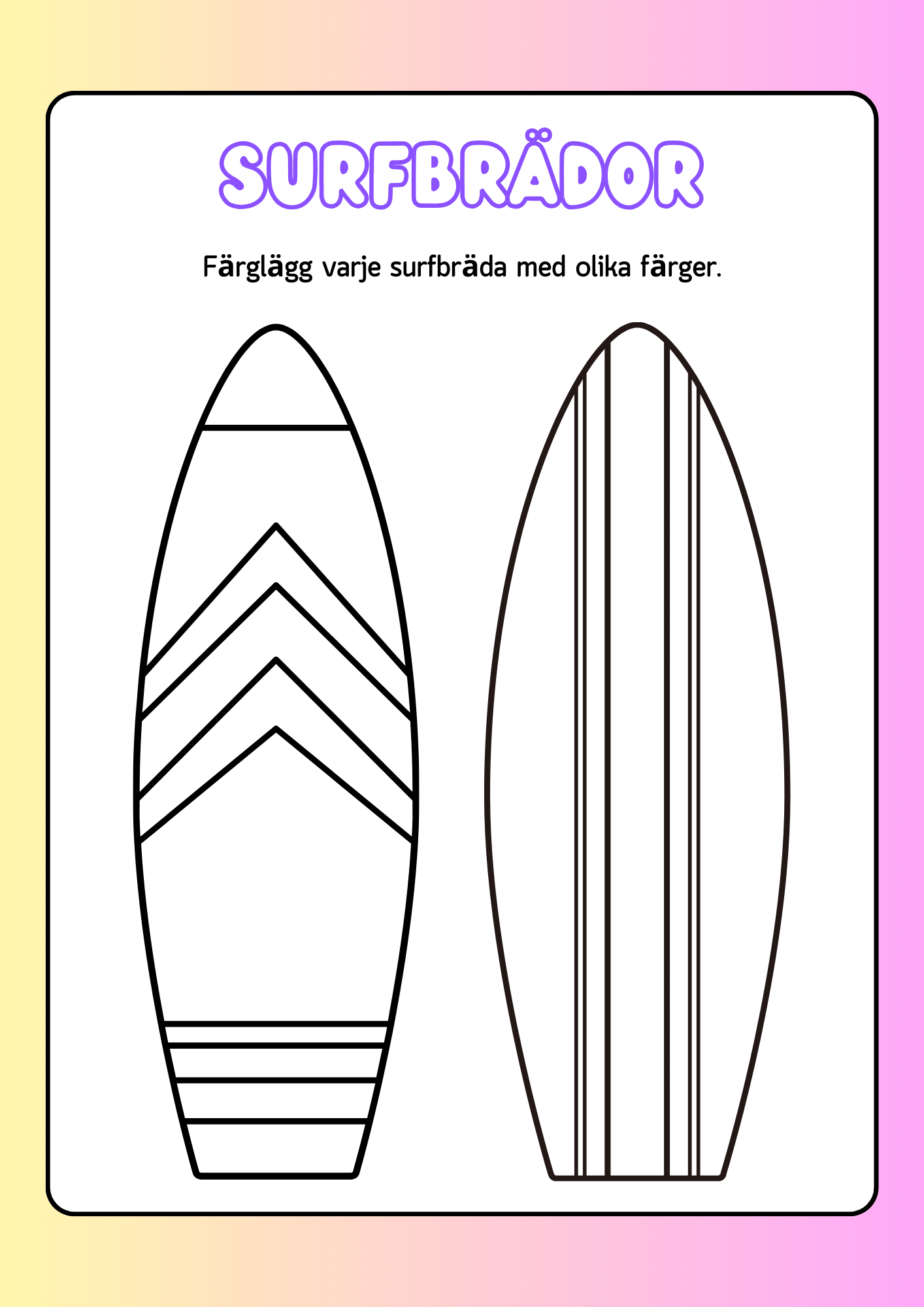 Min nya sommarbok