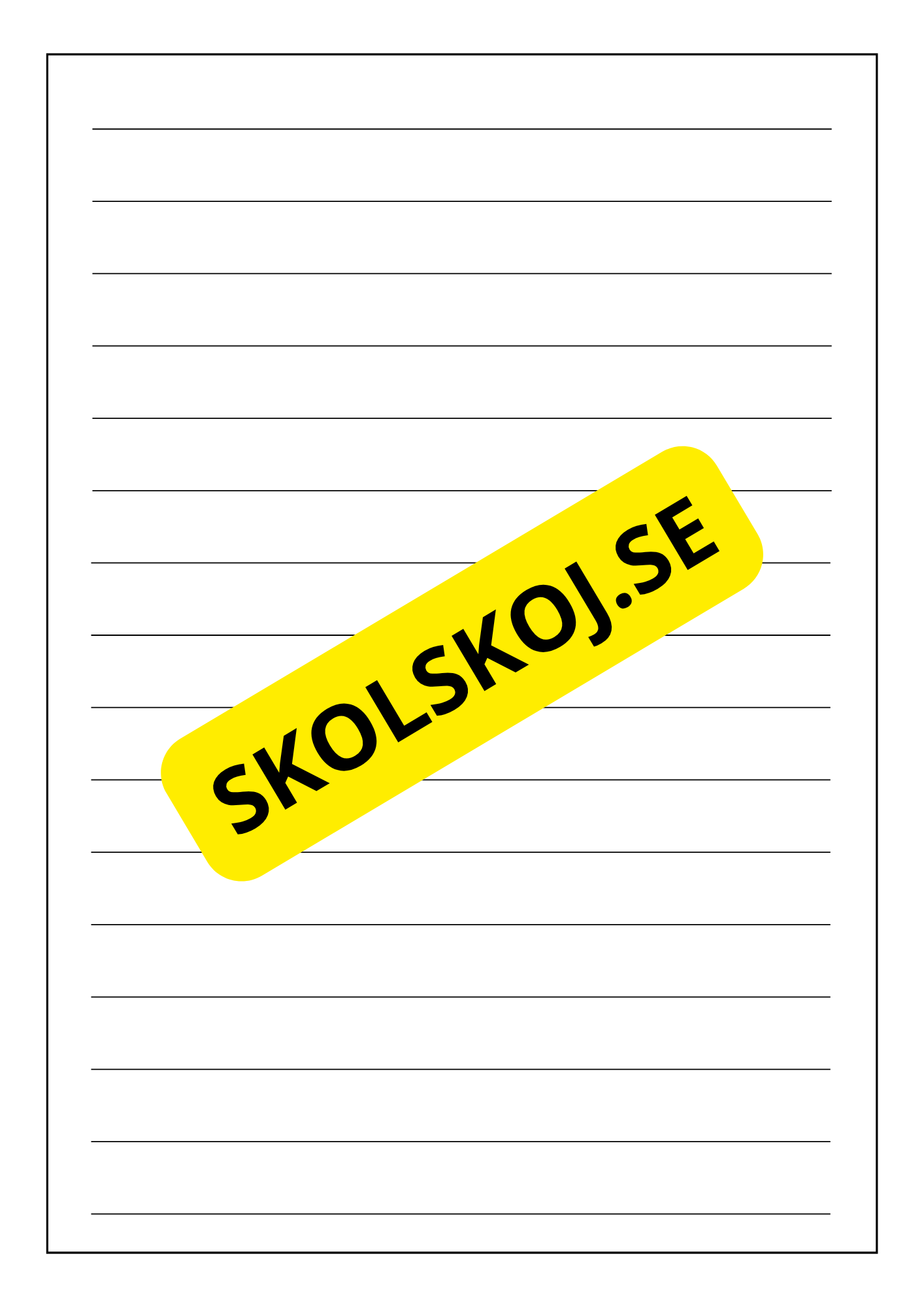 Extra uppgifter - Årskurs 2 - 3