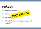Naturliga katastrofer - Läsförståelse