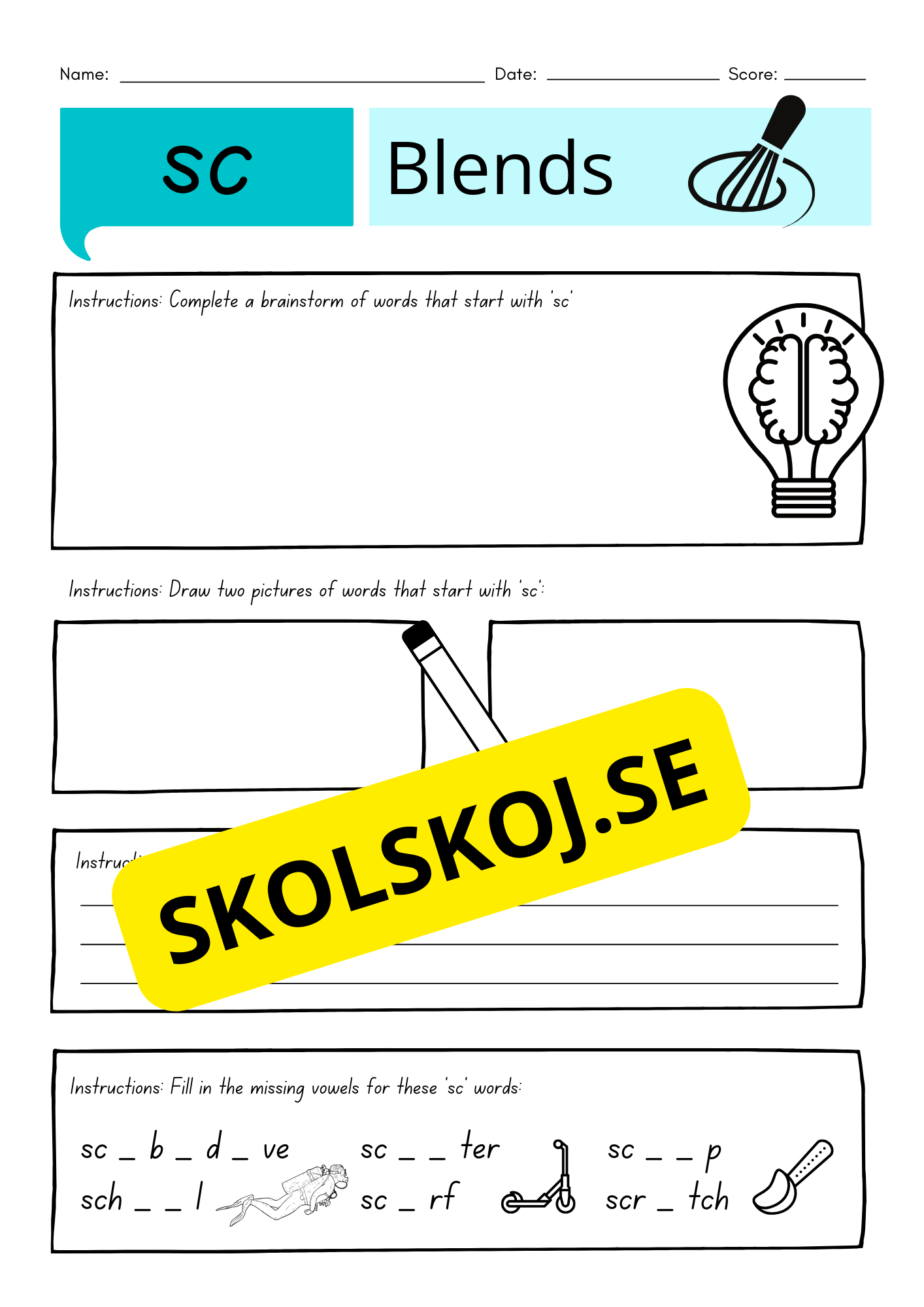 Word blends - Engelska