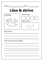 Läsa och skriva - Häfte