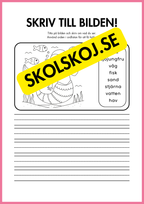 Skriv till bilden - 22 sidor