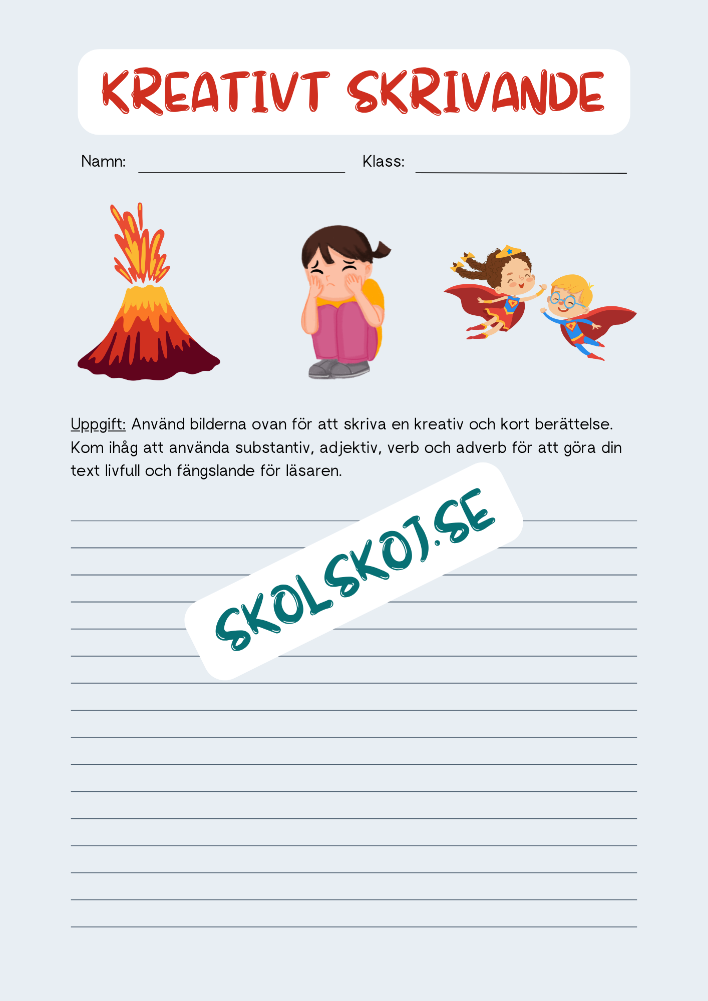 Kreativt skrivande för alla - Häfte