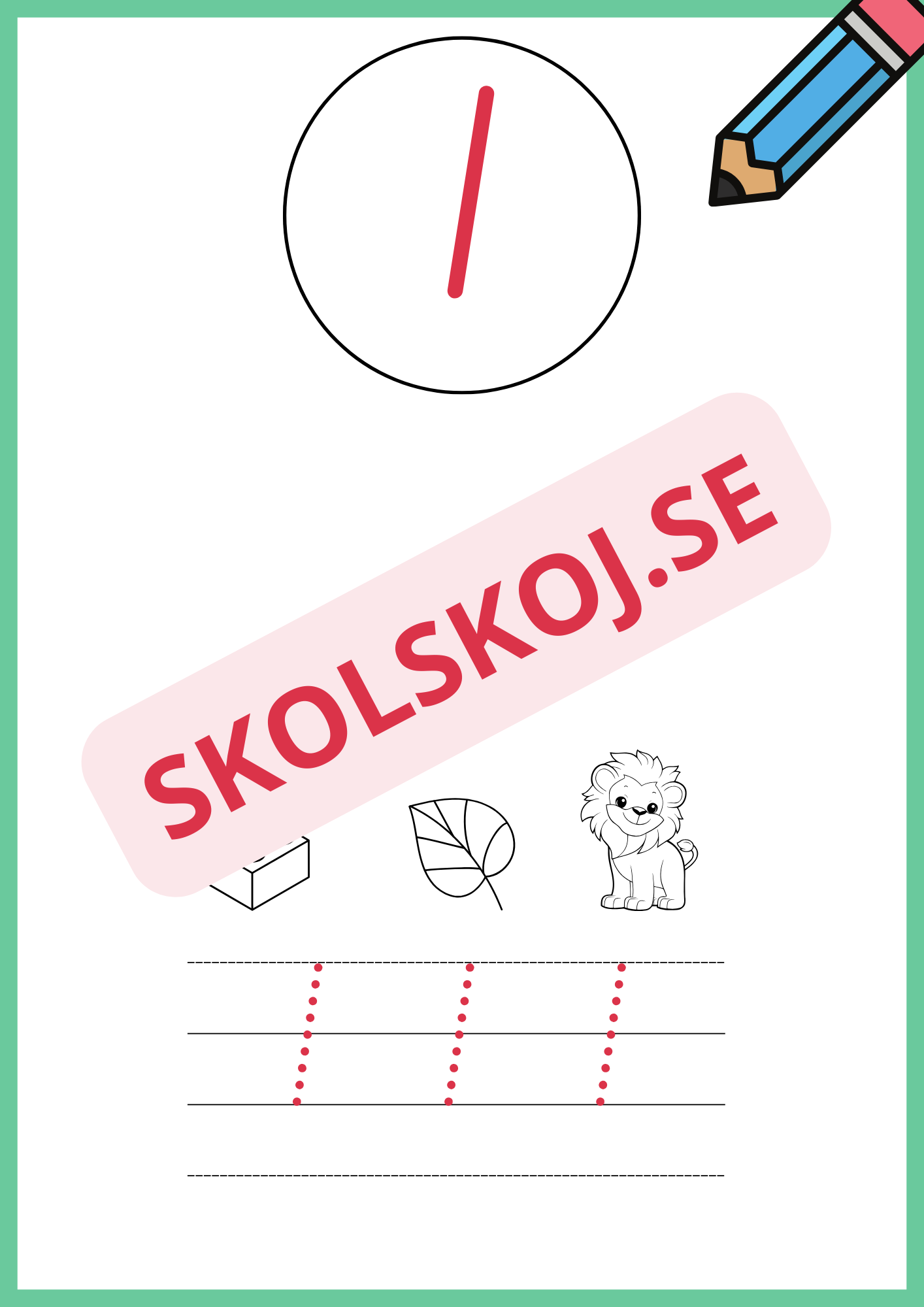 Jag lär mig alfabetet - Hela alfabetet