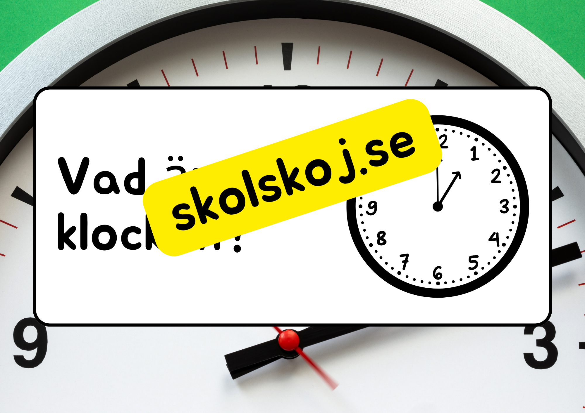 Hur mycket klockan - Presentation
