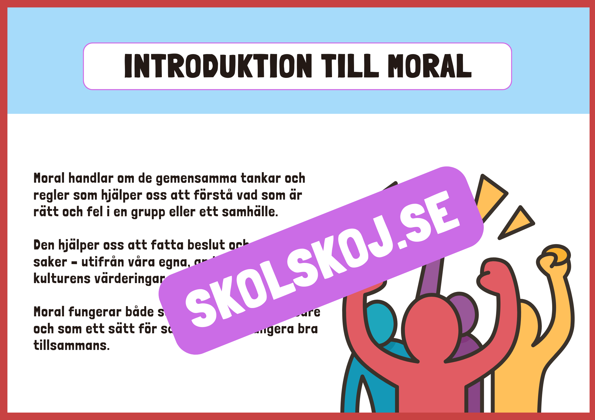 Etik och moral - Häfte