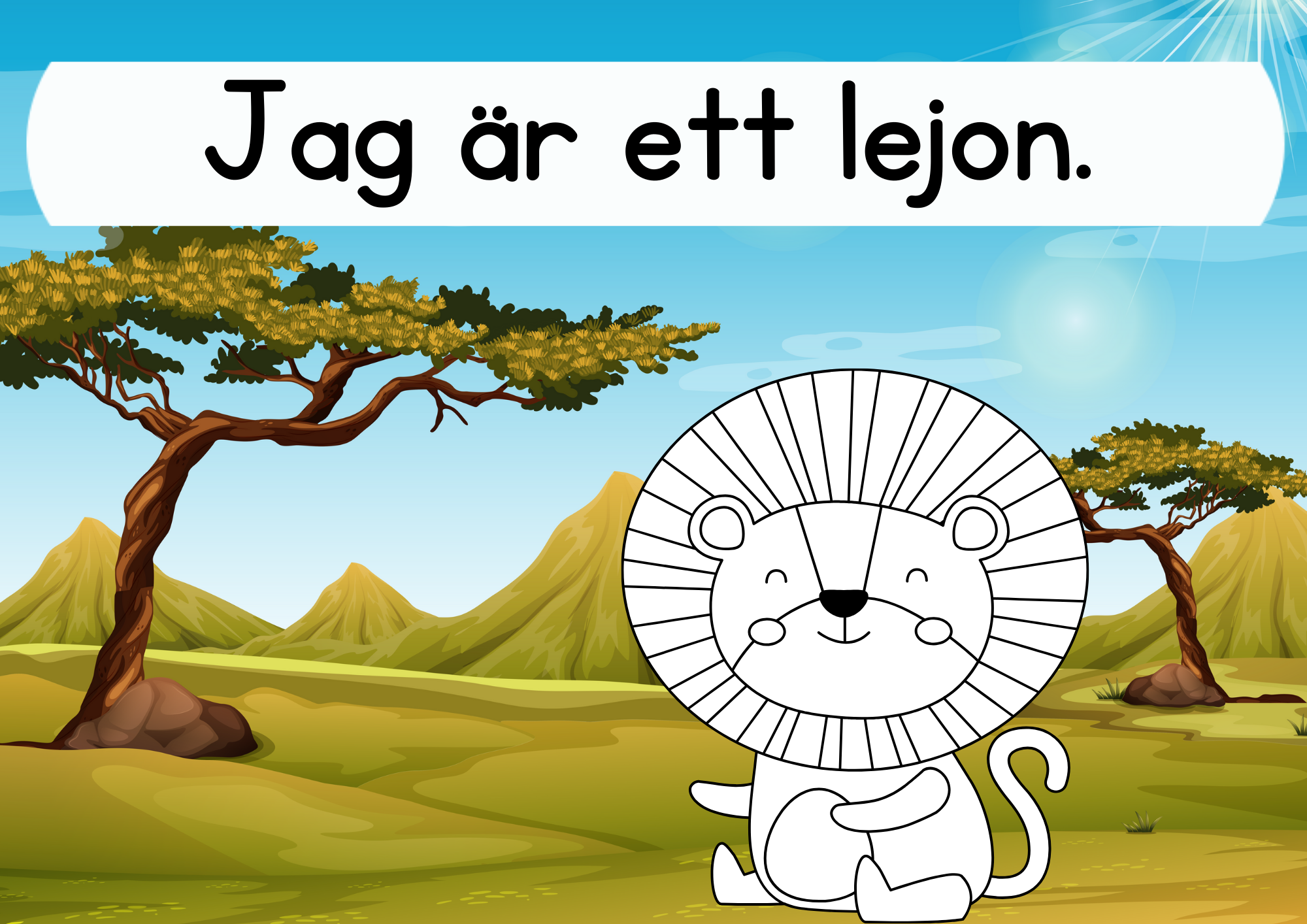 Jag kan läsa - Tema Djur