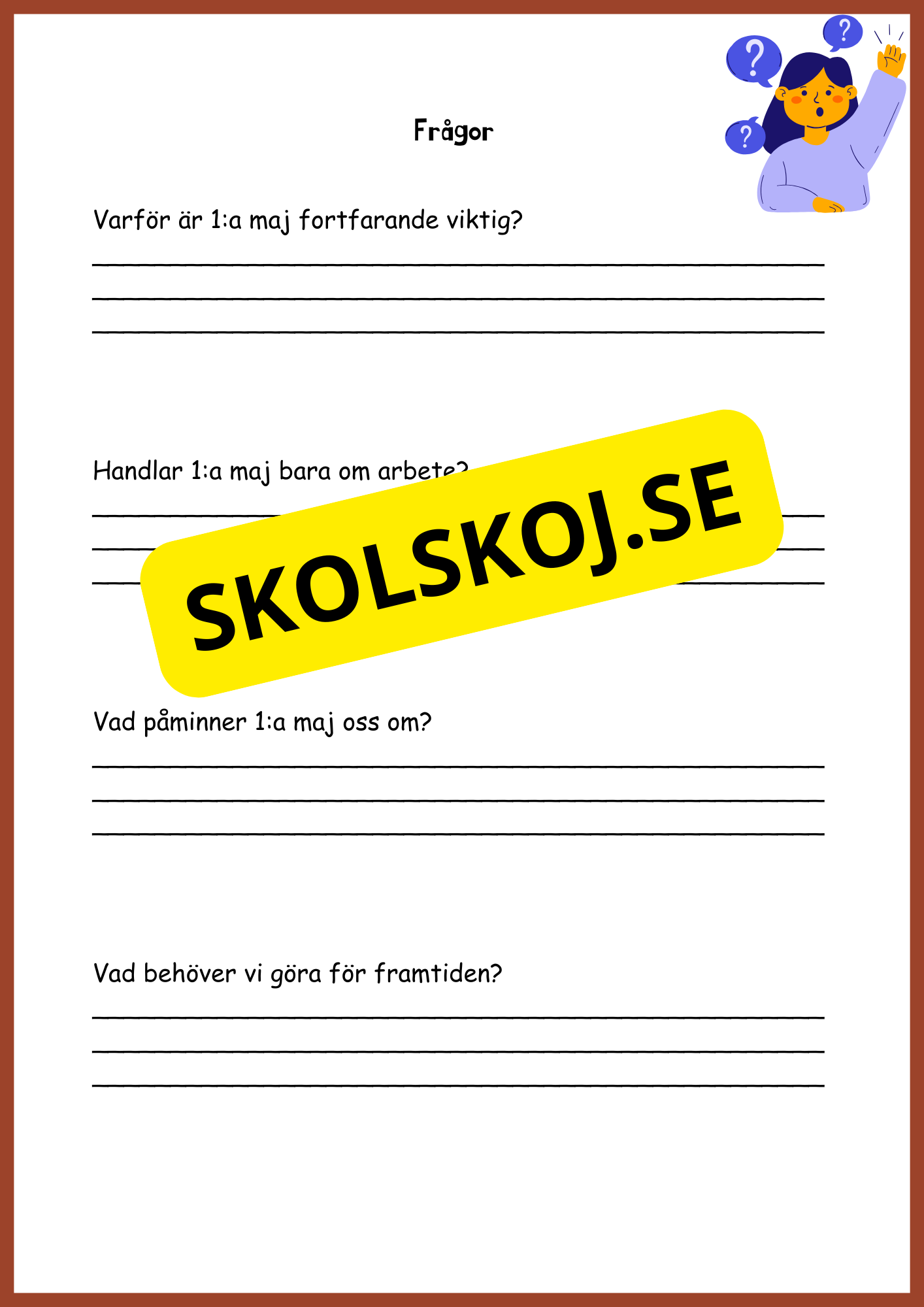 1:maj - Varför firar vi 1:a maj?