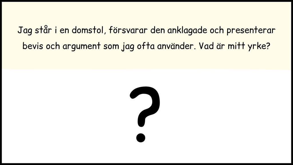 Vad jobbar de med - Häfte (28 sidor)