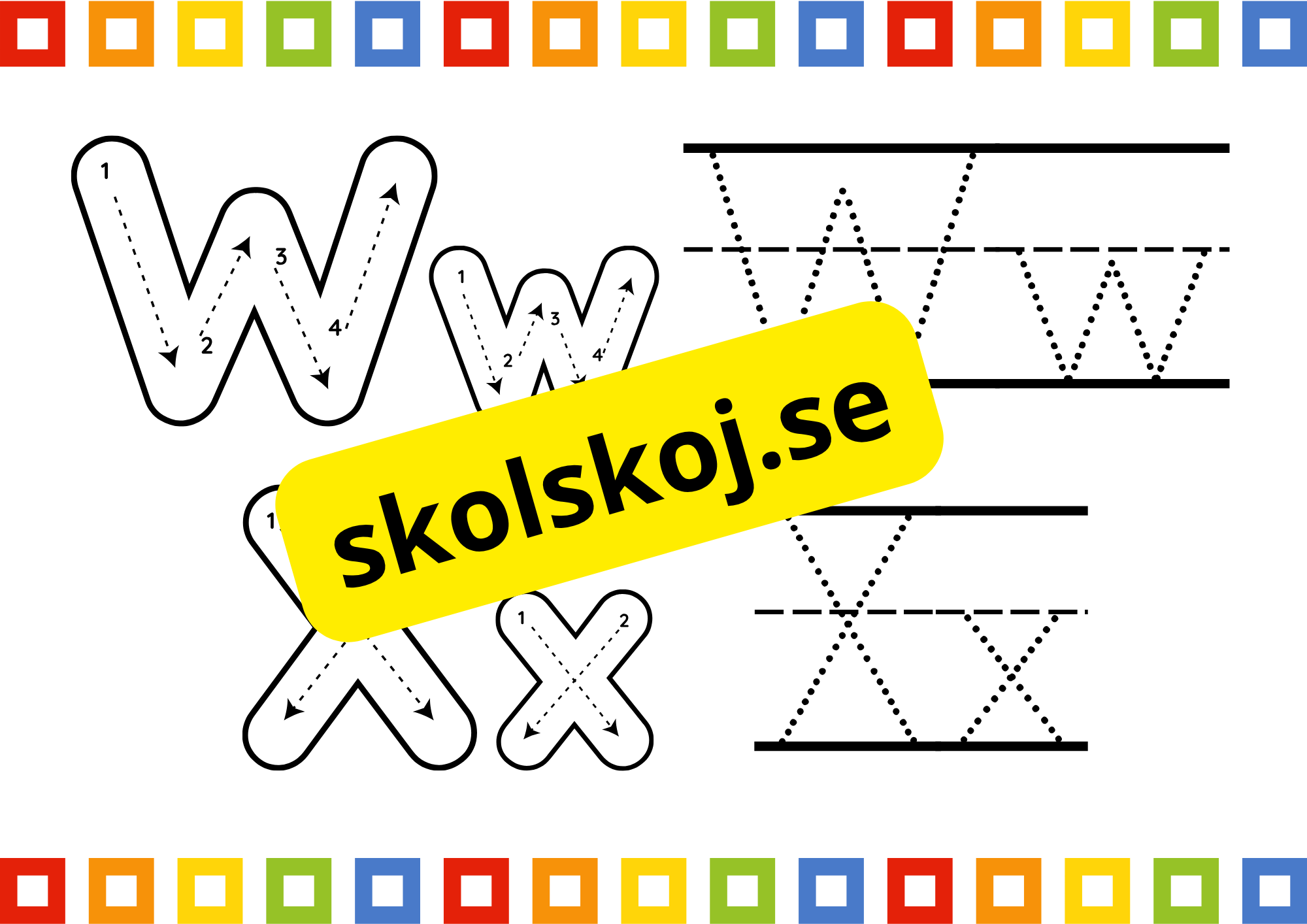 Dags att spåra bokstäver - Häfte