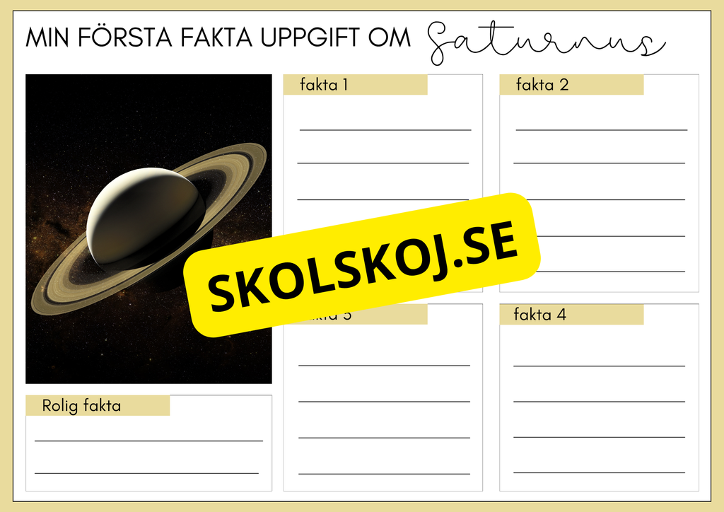 Upptäck solsystemet och skapa din egen planet