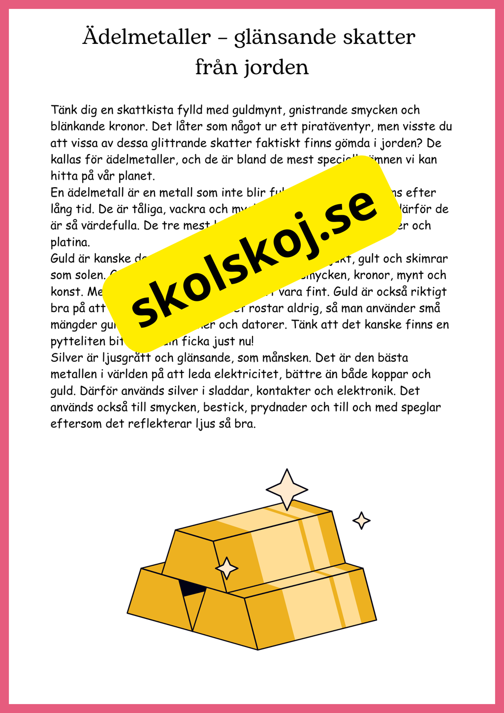 Ämnen överallt - Årskurs 4 - 6